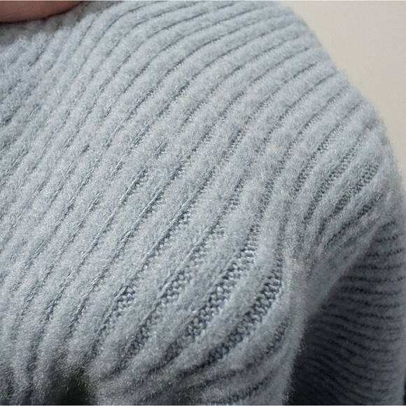 Universal Thread Ribbed Drop Waist Midi Dress XXL Light Blue Sleeveless NWT Boho - Picture 5 of 6